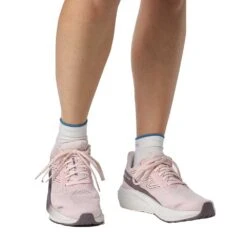 Salomon Women's Aero Blaze Running Shoe- Cradle Pink/White/Moonscape- Regular (B) -BROOKS Sales Shop L47208600 f0925bda2988568856ea8b87db1b4c6d