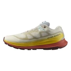 Salomon Women's Ultra Glide 2 Trail Shoe - Rainy Day/Freesia/Hot Sauce - Regular (B) -BROOKS Sales Shop L47212200 6d587645678a787fe1889cf4e4002ed7