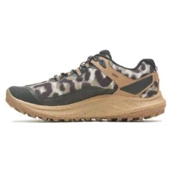 Merrell Women's Antora 3 Trail Running Shoe - Sepia Leopard - Regular (B) -BROOKS Sales Shop MRLW J067552 020722 S23 180