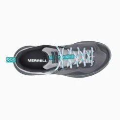 Merrell Women's MQM 3 Trail Running Shoe - Charcoal/Teal- Regular (B) -BROOKS Sales Shop MRLW J135534 032221 S22 TOP