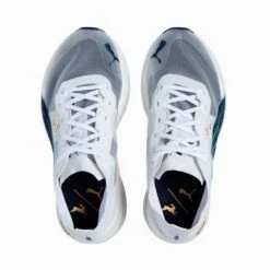 Women's Deviate Nitro Elite Racer X TRACKSMITH - Puma White-Peacoat-Puma Team Gold- Regular (B) -BROOKS Sales Shop PUMA x TRACKSMITH Deviate NITRO Elite Racer Women s Running Shoes 5