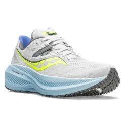 Saucony Women's Triumph 20 Running Shoe - Fog/Vapor- Regular (B) -BROOKS Sales Shop S10759 15 5