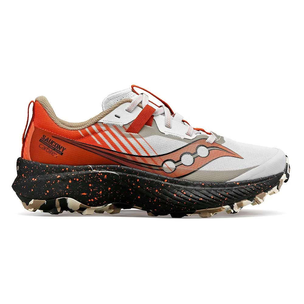 Saucony Women's Endorphin Edge Trail Shoe- Fog/Zenith