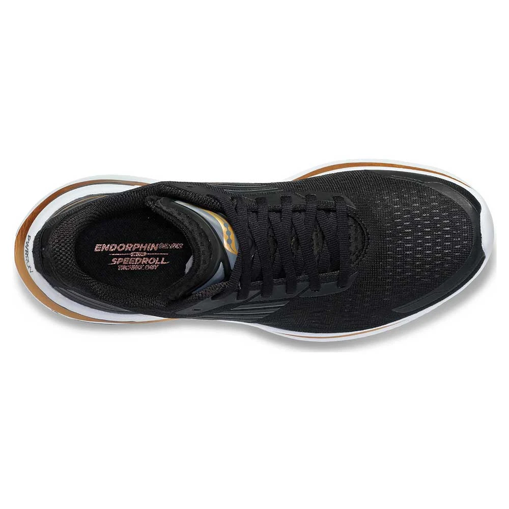 Saucony Women's Endorphin Shift 3 Running Shoes- Black/Goldstrck- Regular (B) 6 Saucony Women's Endorphin Shift 3 Running Shoes- Black/Goldstrck- Regular (B) - Image 4