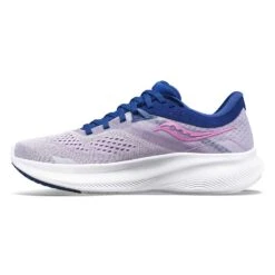 Saucony Women's Ride 16 Running Shoe - Mauve/Indigo - Regular (B) -BROOKS Sales Shop S10830 30 2