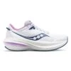 Saucony Women's Triumph 21 Running Shoe - White/Indigo - Regular (B) -BROOKS Sales Shop S10881 31 1