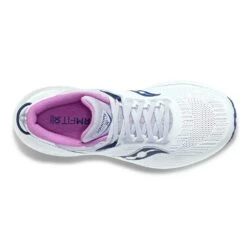 Saucony Women's Triumph 21 Running Shoe - White/Indigo - Regular (B) -BROOKS Sales Shop S10881 31 3