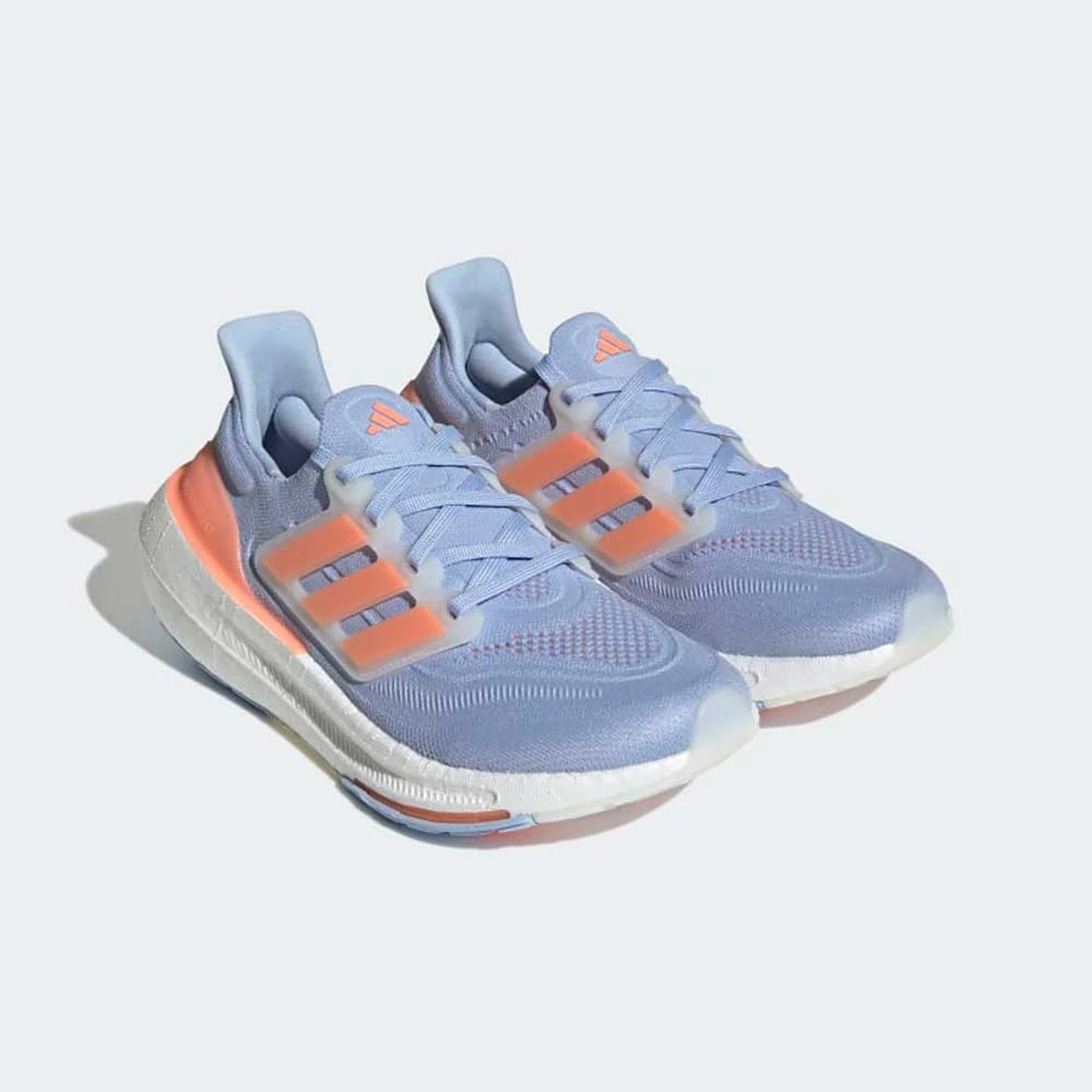 ADIDAS Women's Ultraboost Light Running Shoe - Blue Dawn/Coral Fusion/Blue Fusion - Regular (B) 4 ADIDAS Women's Ultraboost Light Running Shoe - Blue Dawn/Coral Fusion/Blue Fusion - Regular (B) - Image 2