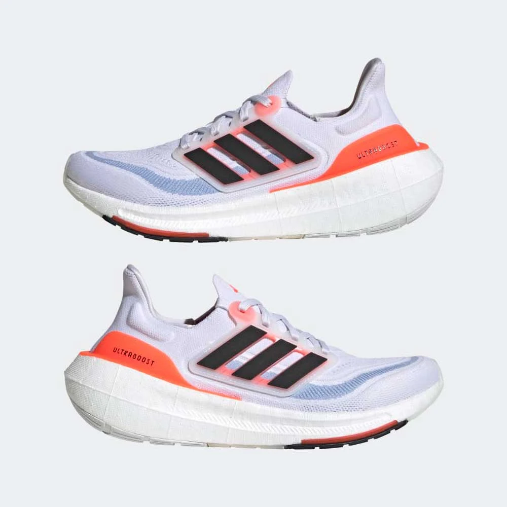 ADIDAS Women's Ultraboost Light Running Shoe- Ftwr White/Core Black/Solar Red- Regular (B) 6 ADIDAS Women's Ultraboost Light Running Shoe- Ftwr White/Core Black/Solar Red- Regular (B) - Image 4