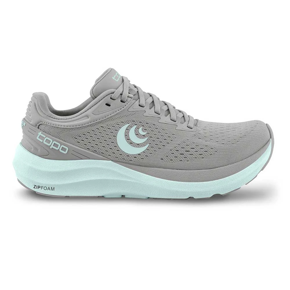 Topo Athletic Women's Phantom 3 Running Shoe - Grey/Stone- Wide (D) 3 Topo Athletic Women's Phantom 3 Running Shoe - Grey/Stone- Wide (D)