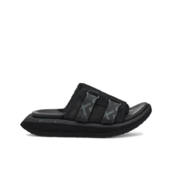 Women's KO-Z Slide Sandal - Black/Dark Grey- Regular (B)