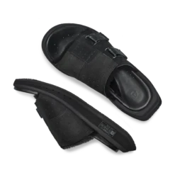 Women's KO-Z Slide Sandal - Black/Dark Grey- Regular (B) -BROOKS Sales Shop womens ko z slide black dark grey 6 800x f03f8fb0 e261 4eeb a4fd 97d30073f373